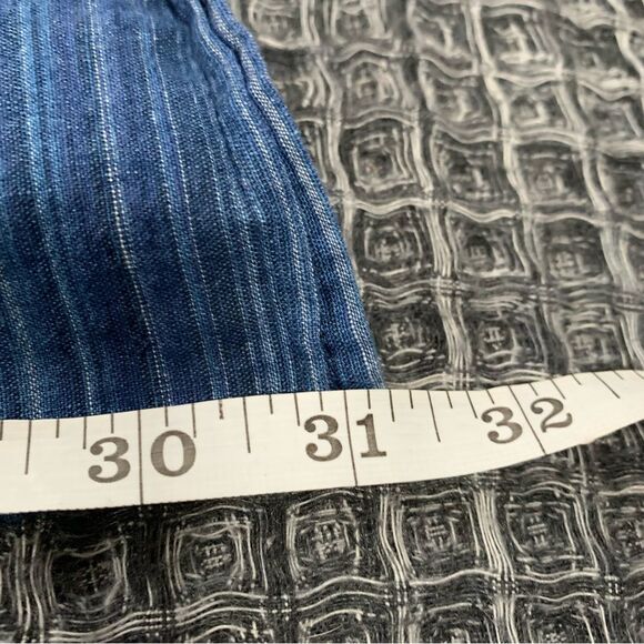 FOUNDRY SUPPLY CO Young Men's Blue Short Sleeve Button Down Shirt 3XL #867 - Picture 7 of 8